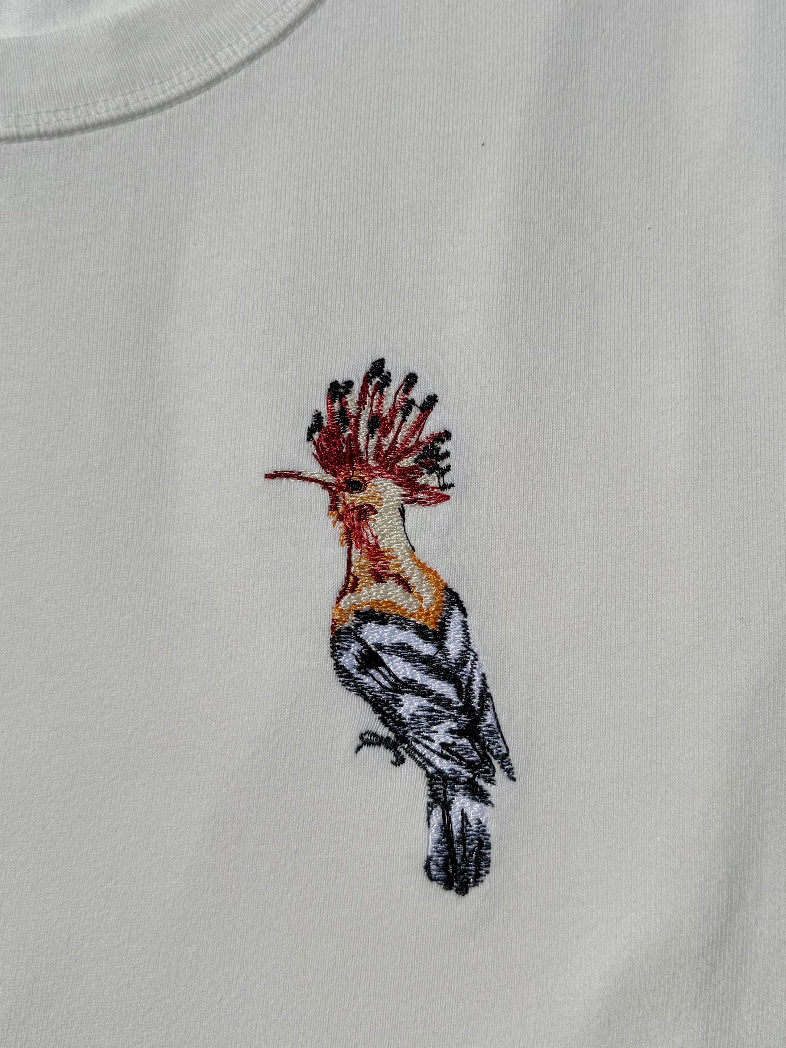 T-shirt brodé La Huppe Fasciée