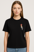 T-shirt brodé La Huppe Fasciée