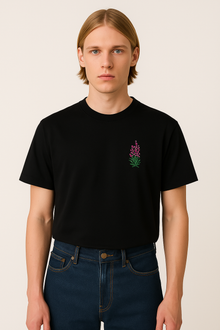 Embroidered T-shirt – Wild Lavender