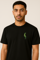 T-shirt brodé – Le Cacatoès Vert