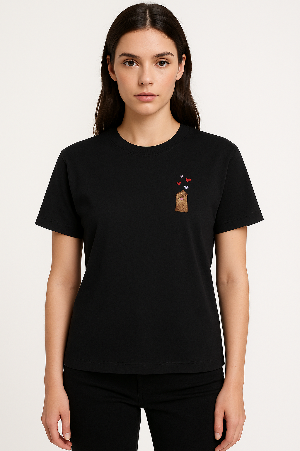 The "Love Cat Paw" T-shirt