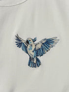 T-shirt brodé Le Cacatoès Bleu