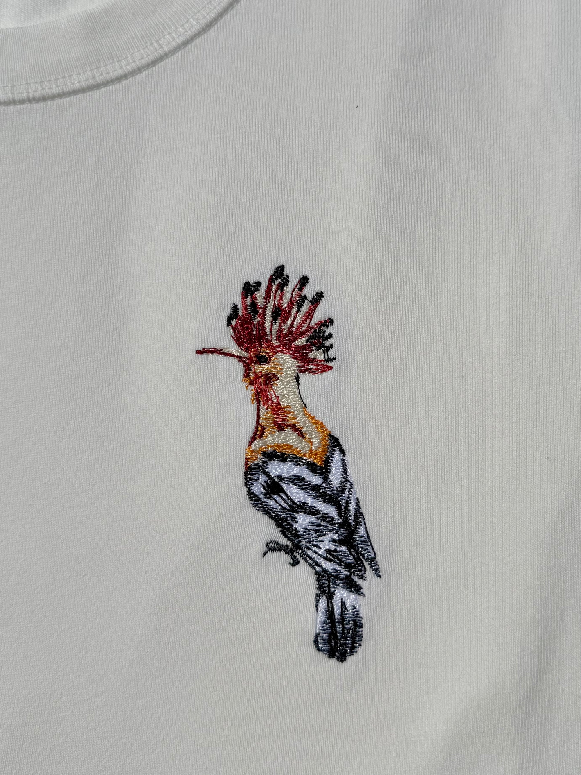 T-shirt brodé La Huppe Fasciée