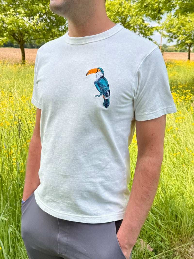 T-shirt brodé Le Toucan