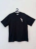 Embroidered T-shirt The Sulphur-crested Cockatoo