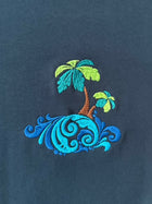 T-shirt brodé – L’Île Tropicale