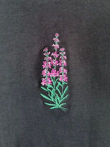 Embroidered T-shirt – Wild Lavender