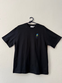 Embroidered T-shirt – Peacock Feather